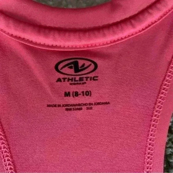 Avia Women's Athletic Hot Pink Tank Top Medium - Picture 3 of 3